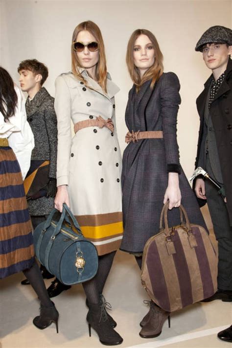 backstage burberry prorsum|Burberry Prorsum Fall 2012 — Backstage .